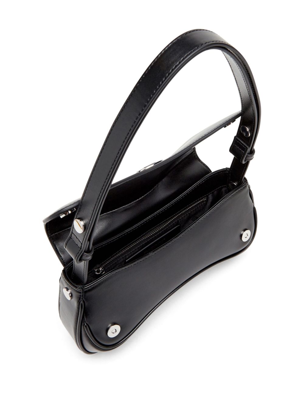Diesel Play-Semi gloss leather shoulder bag Diesel