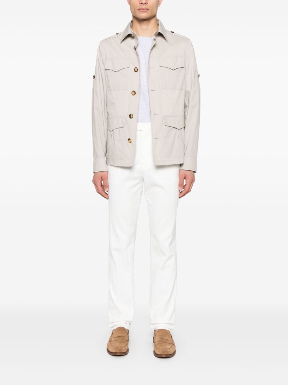 Brunello Cucinelli Jackets Beige Brunello Cucinelli