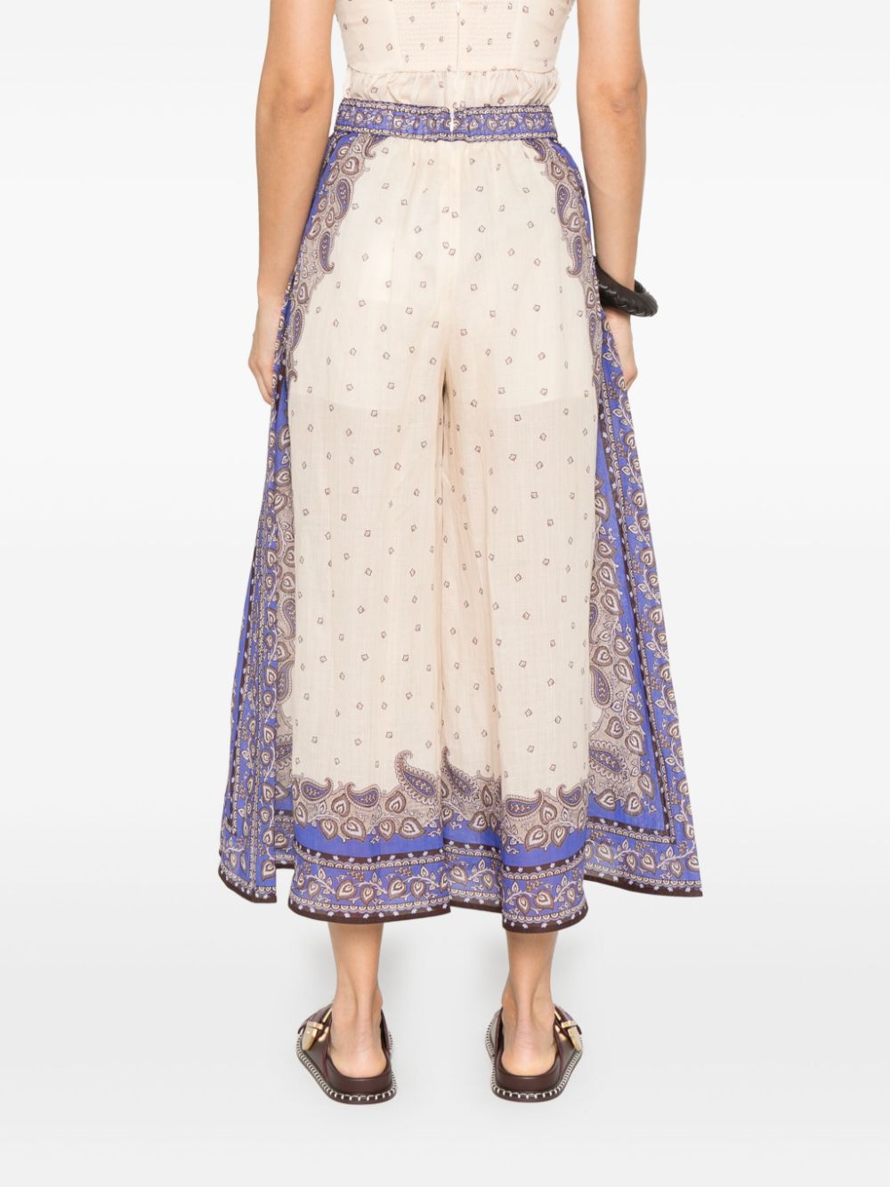 Zimmermann Trousers Purple Zimmermann