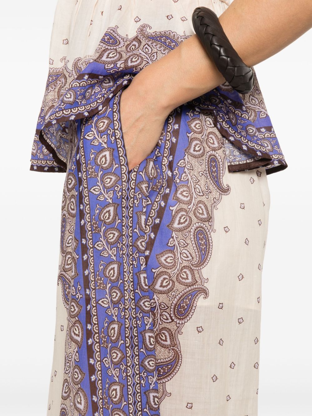 Zimmermann Trousers Purple Zimmermann