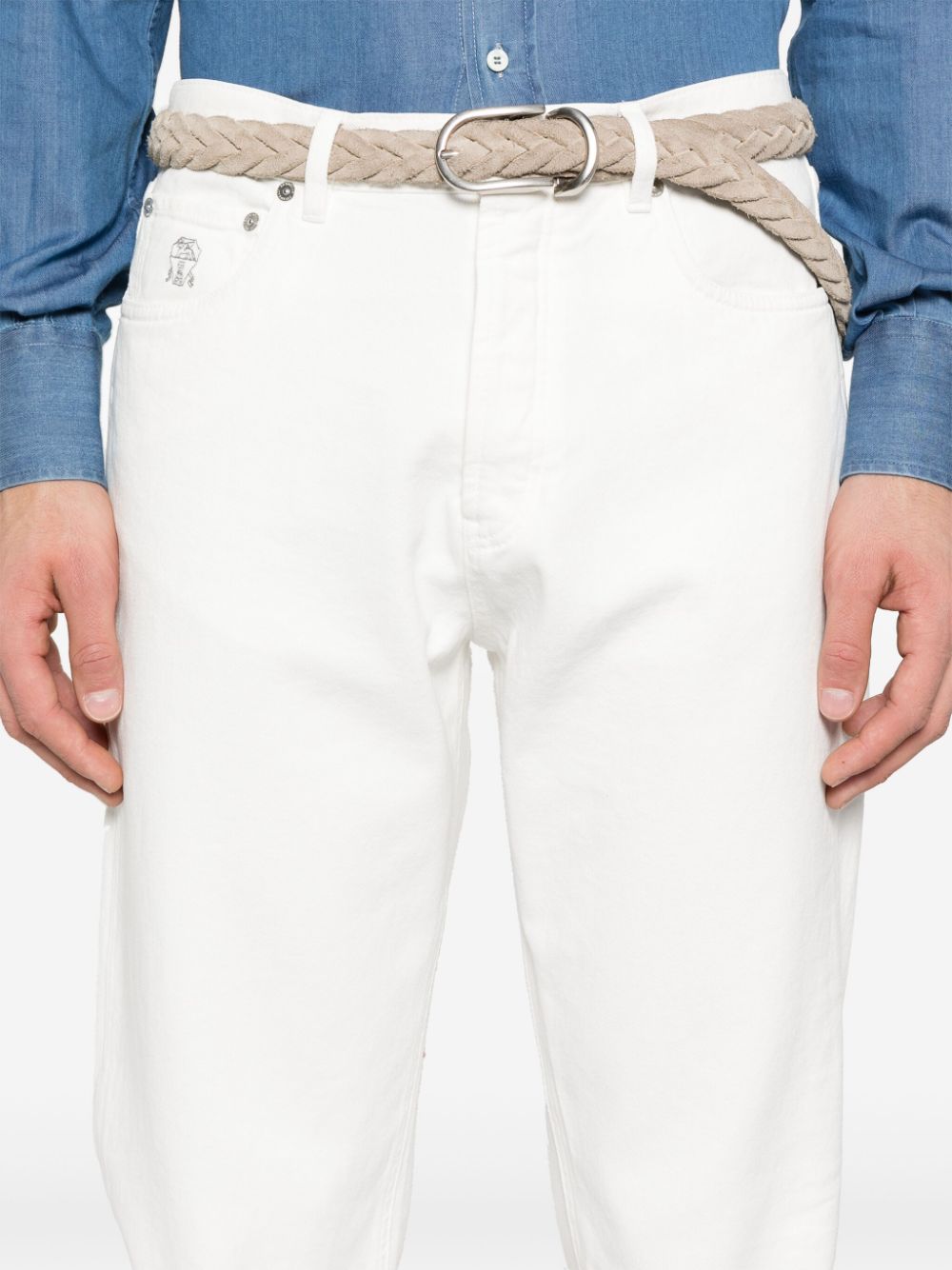 Brunello Cucinelli Jeans White Brunello Cucinelli