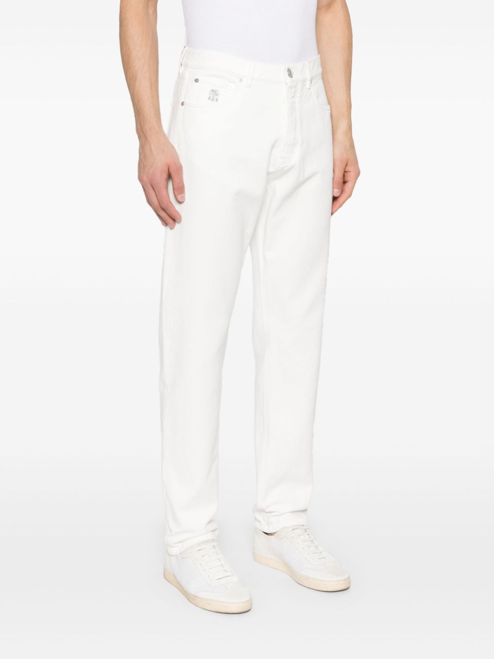 Brunello Cucinelli Jeans White Brunello Cucinelli