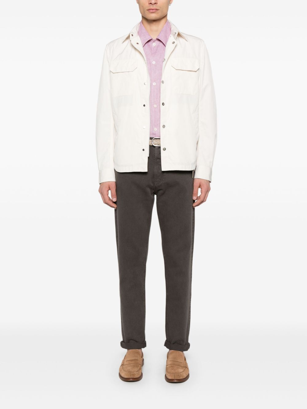 Brunello Cucinelli Shirts Pink Brunello Cucinelli
