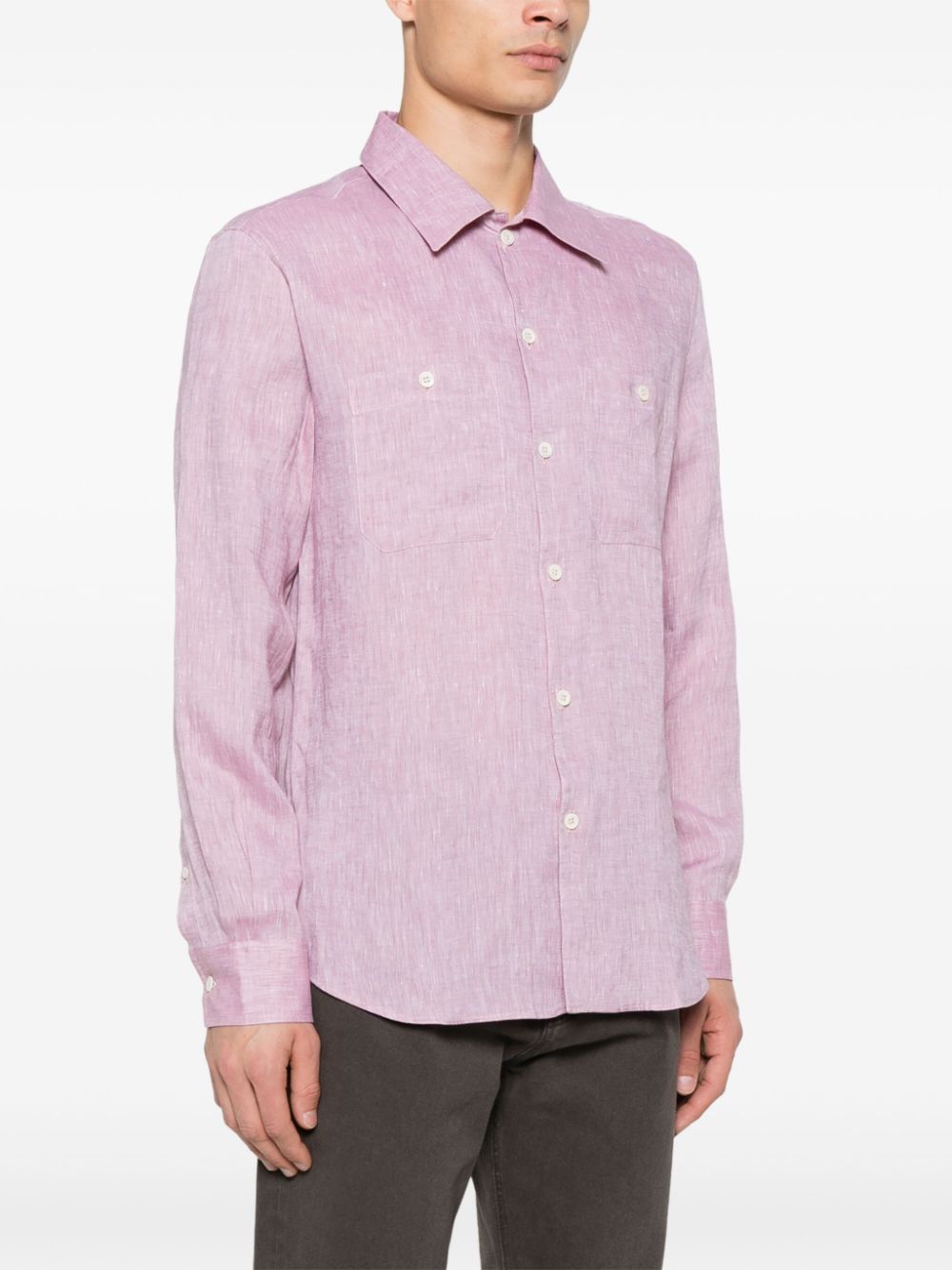 Brunello Cucinelli Shirts Pink Brunello Cucinelli