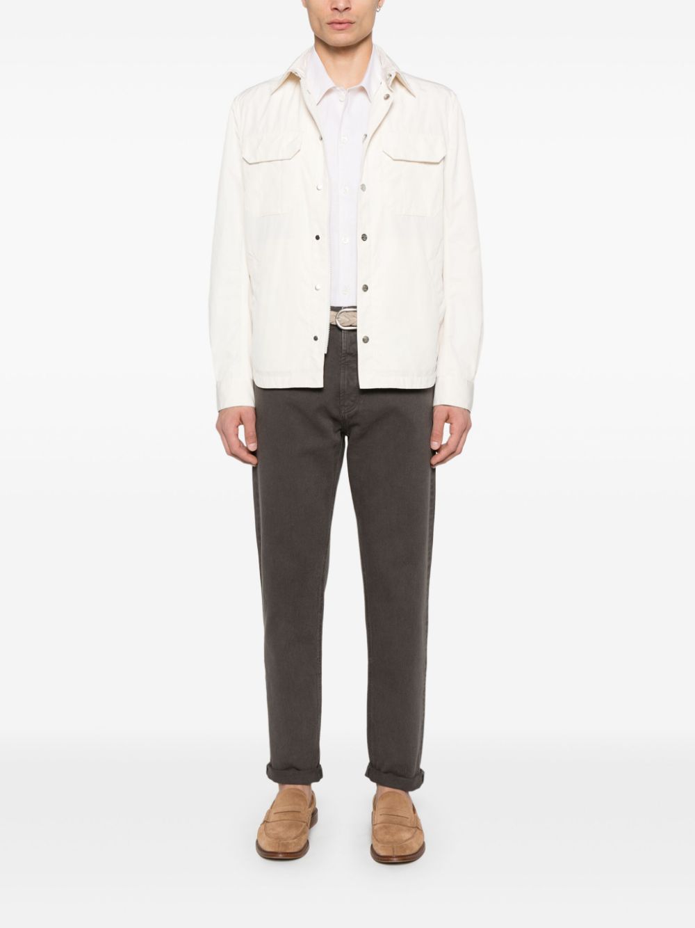 Brunello Cucinelli Shirts Beige Brunello Cucinelli