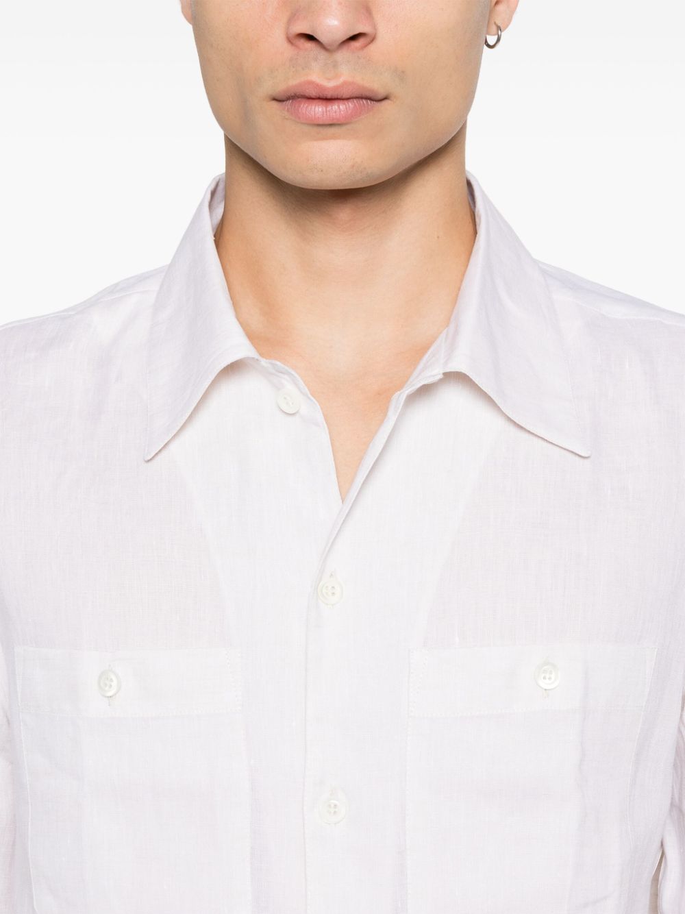 Brunello Cucinelli Shirts Beige Brunello Cucinelli