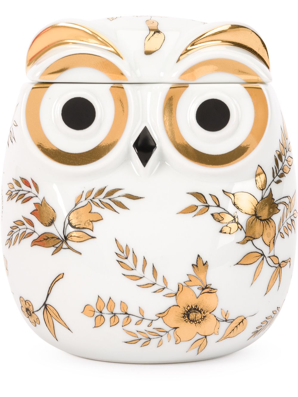 Fornasetti Jar Civetta Fiorata Fornasetti