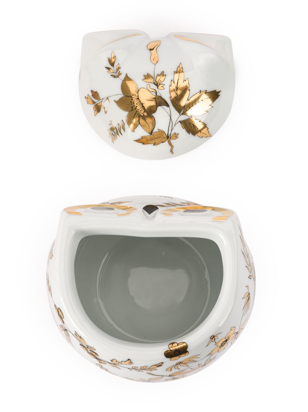 Fornasetti Jar Civetta Fiorata Fornasetti