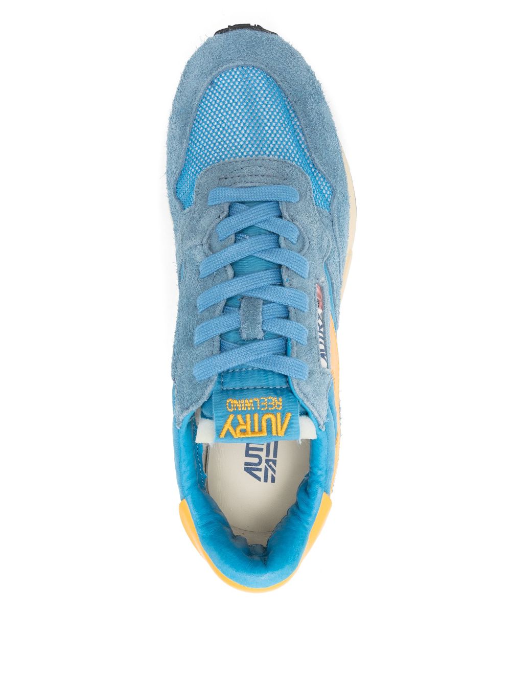Autry Reelwind Low Sneakers in Suede & Nylon Autry