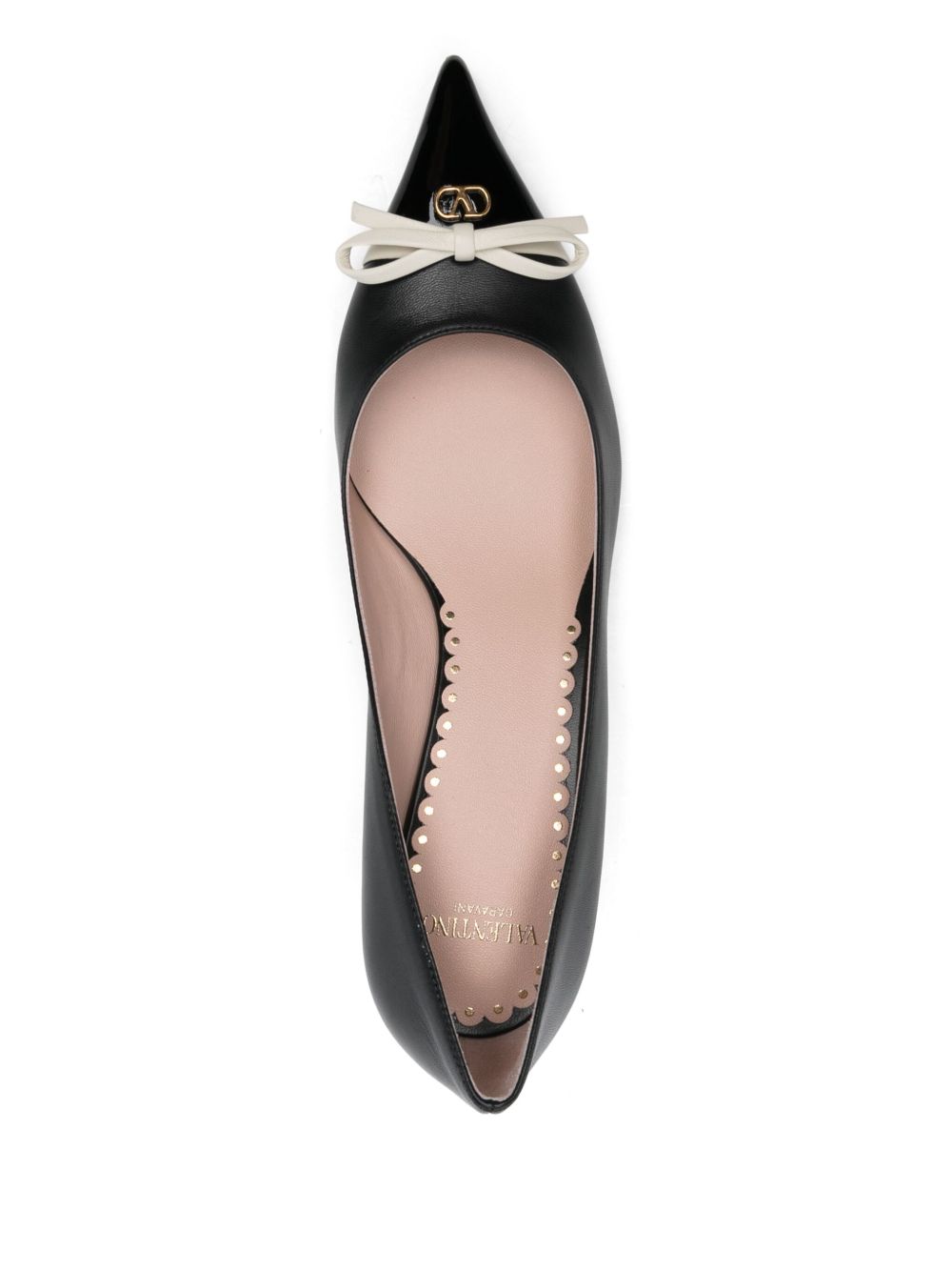 Valentino Garavani Bepointy Patent Leather and Kid Pumps 45mm Valentino Garavani