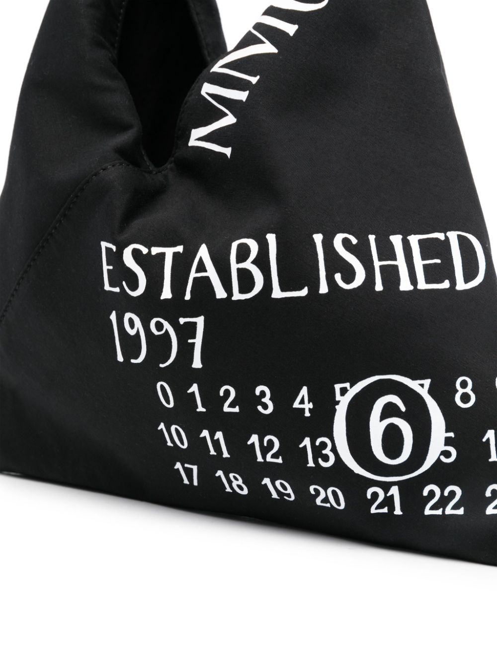 MM6 Maison Margiela Tote bag with number motif MM6 Maison Margiela