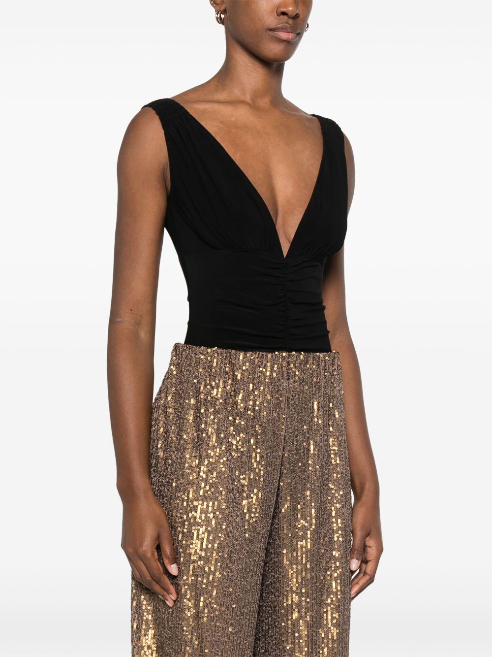 Norma Kamali Top Black Norma Kamali