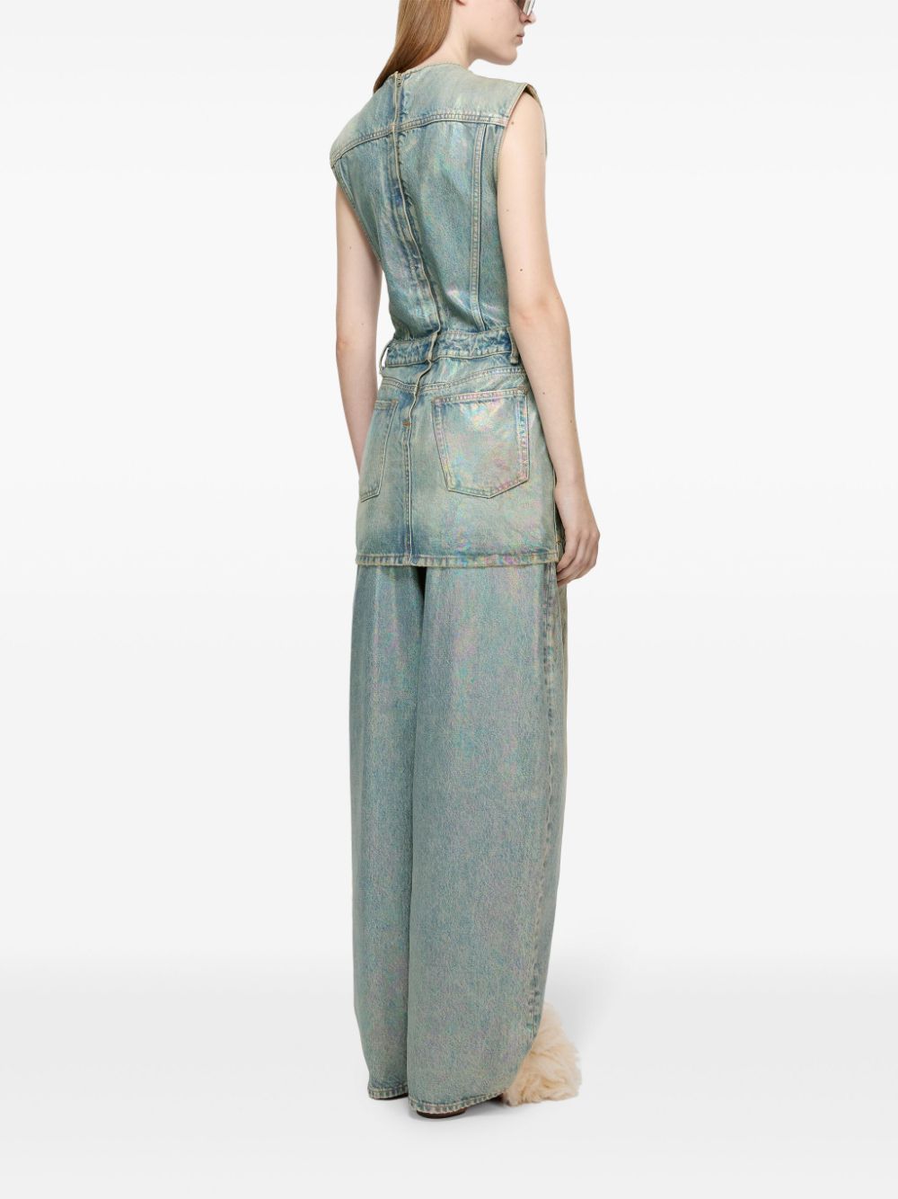 Acne Studios coated denim dress Acne Studios