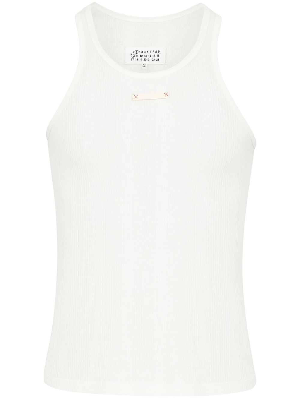 Maison Margiela Fancy ribbed tank top Maison Margiela