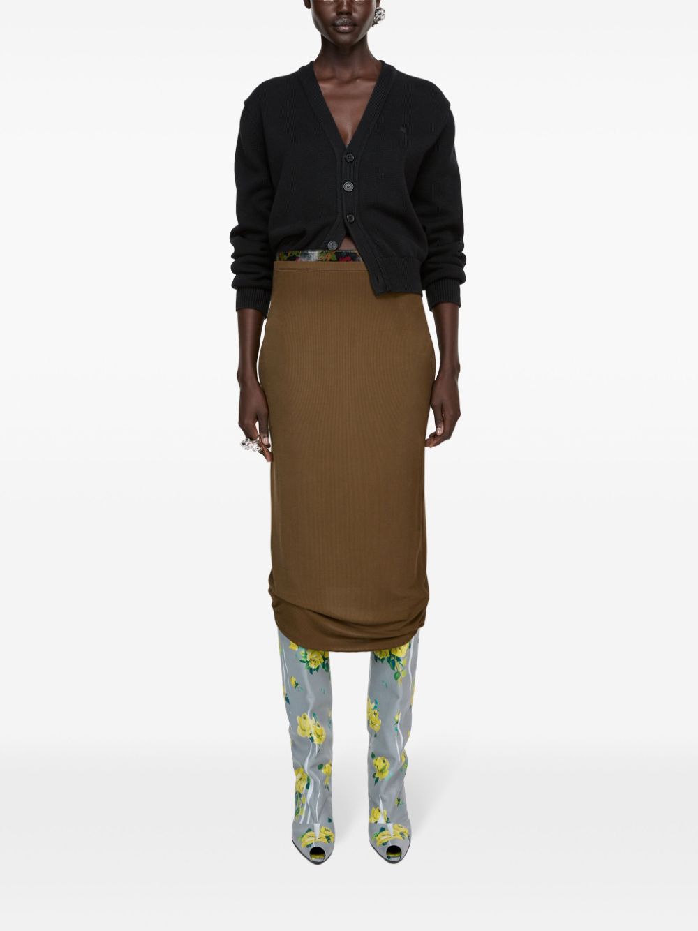 Acne cardigan with appliqué Acne
