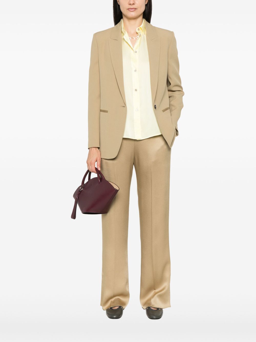 Forte Forte crepe single-breasted blazer Forte Forte