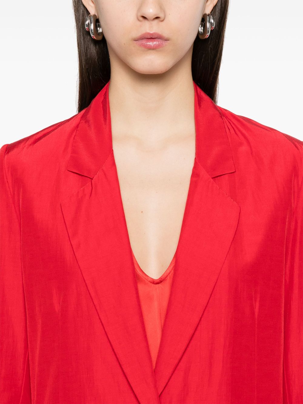 Forte Forte notched lapel blazer Forte Forte