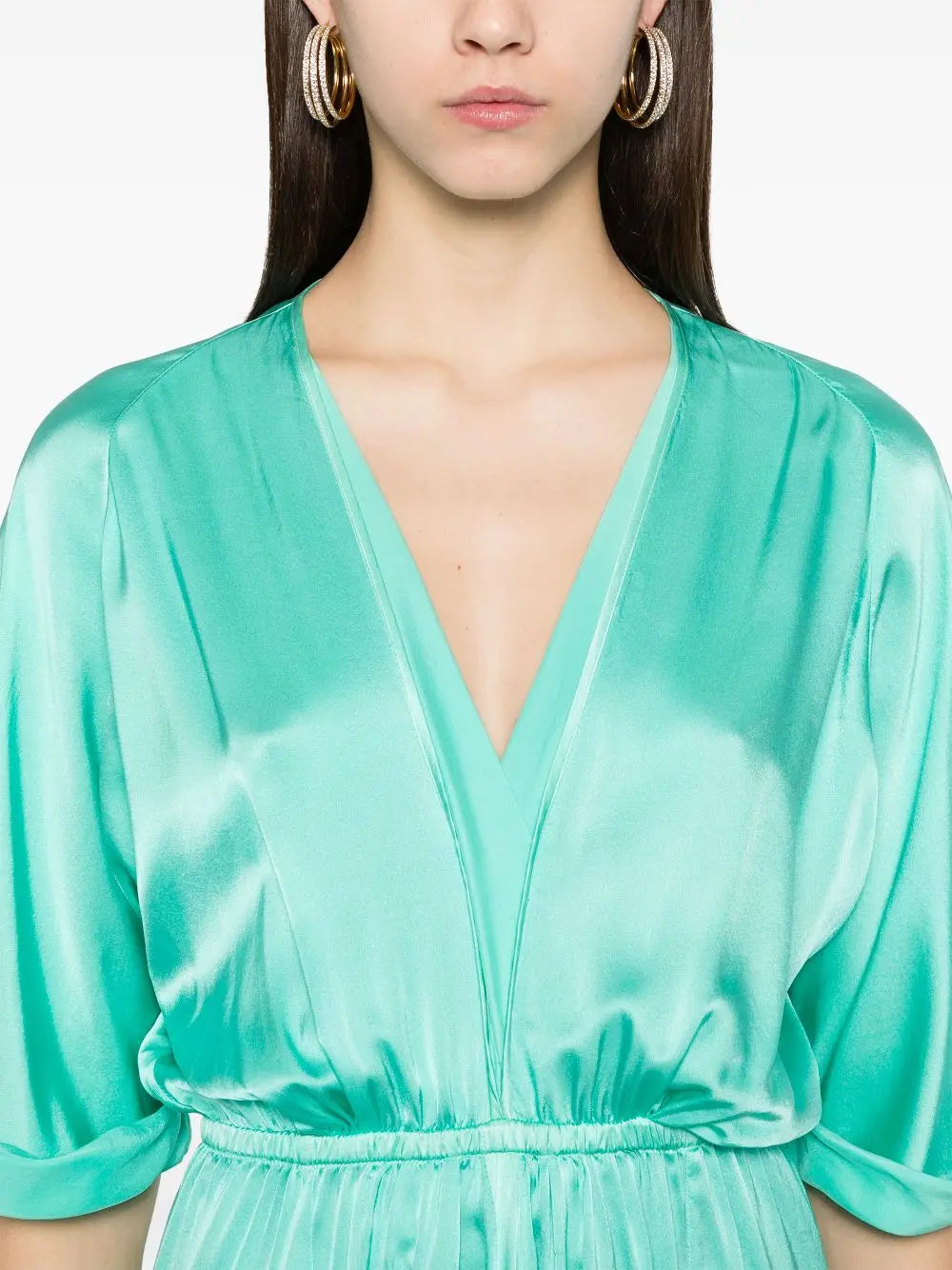 Forte Forte long cut silk dress Forte Forte