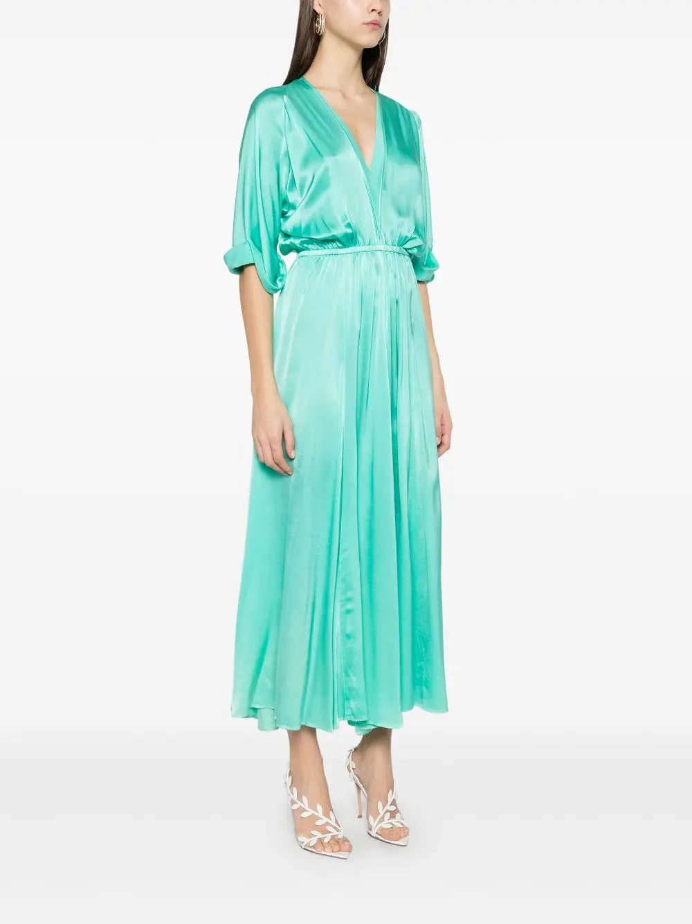 Forte Forte long cut silk dress Forte Forte