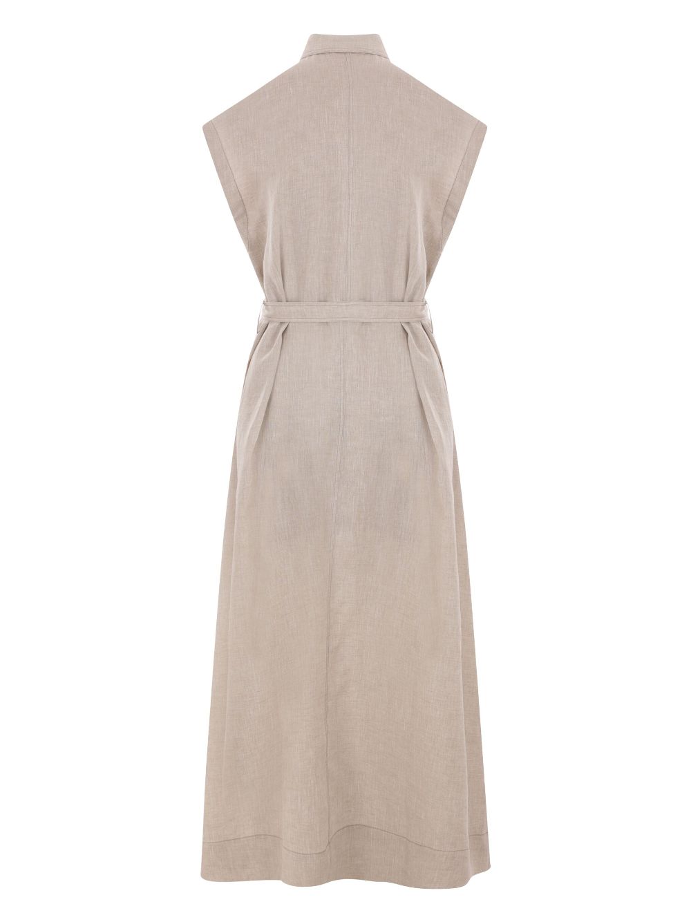 Brunello Cucinelli long linen dress Brunello Cucinelli