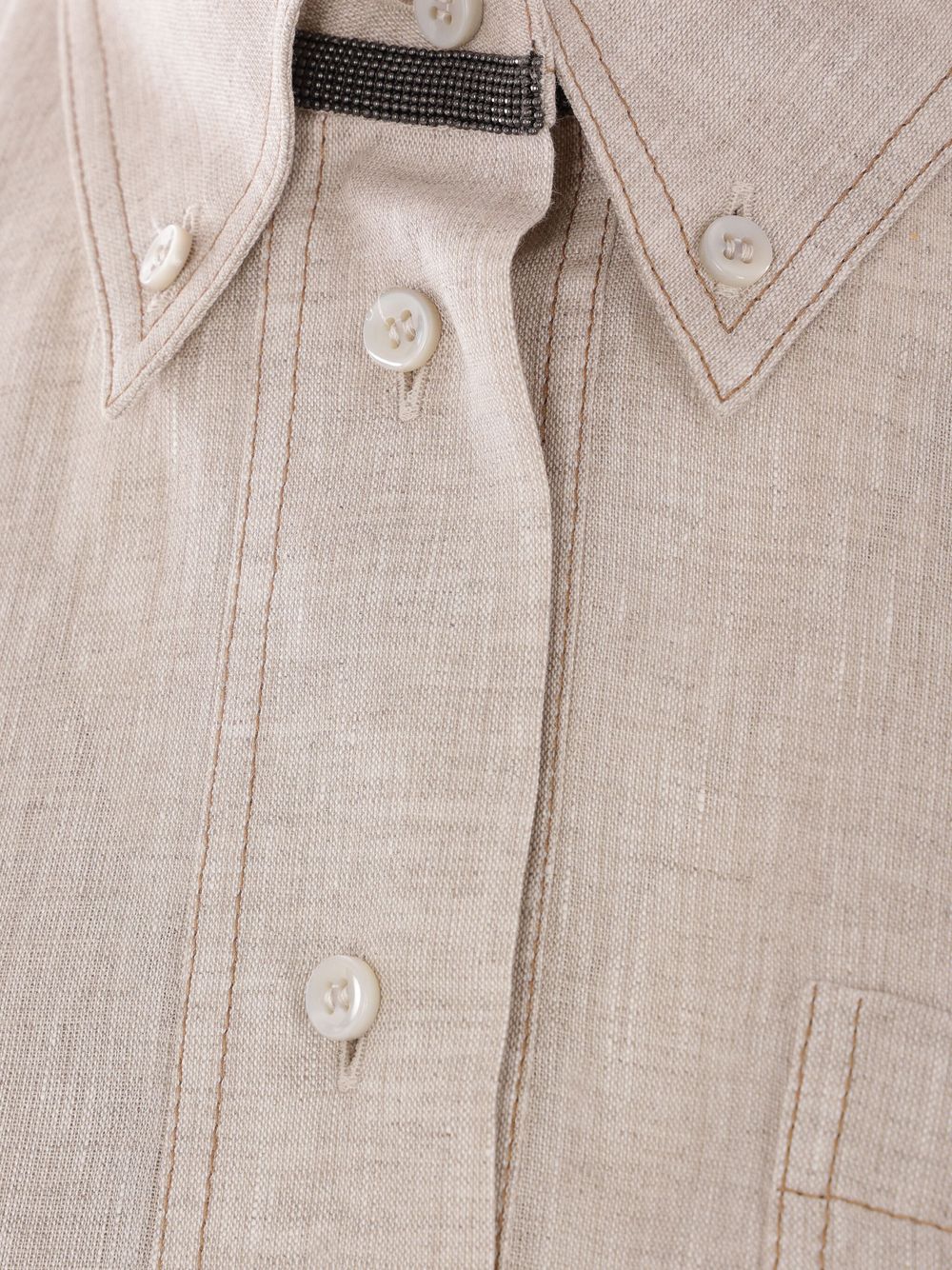 Brunello Cucinelli long linen dress Brunello Cucinelli