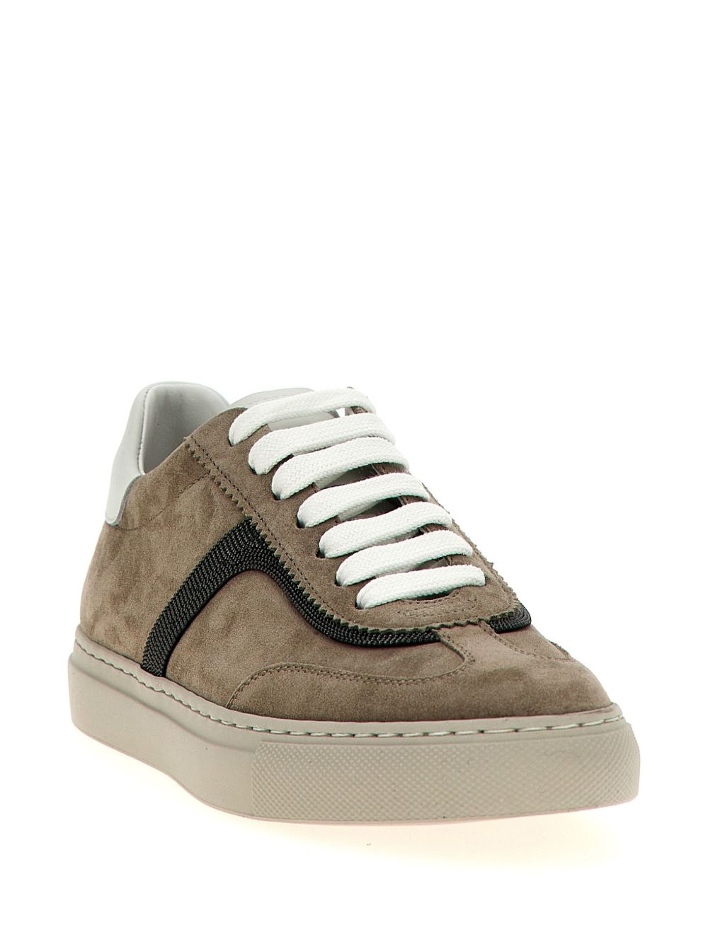 Brunello Cucinelli Monili-embellished sneakers Brunello Cucinelli
