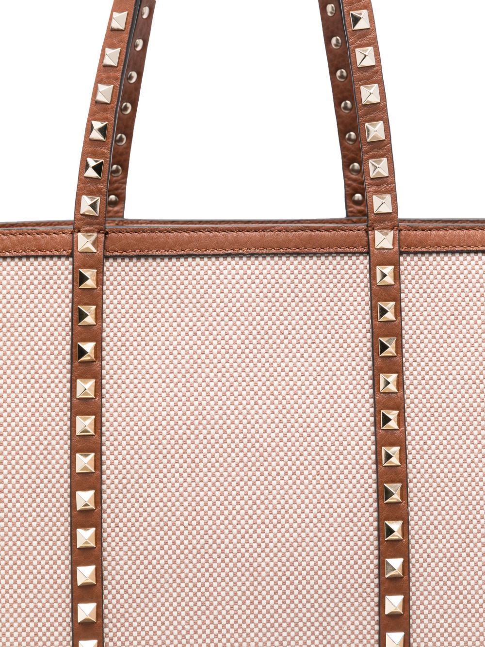 Valentino Garavani Rockstud canvas medium tote bag Valentino Garavani
