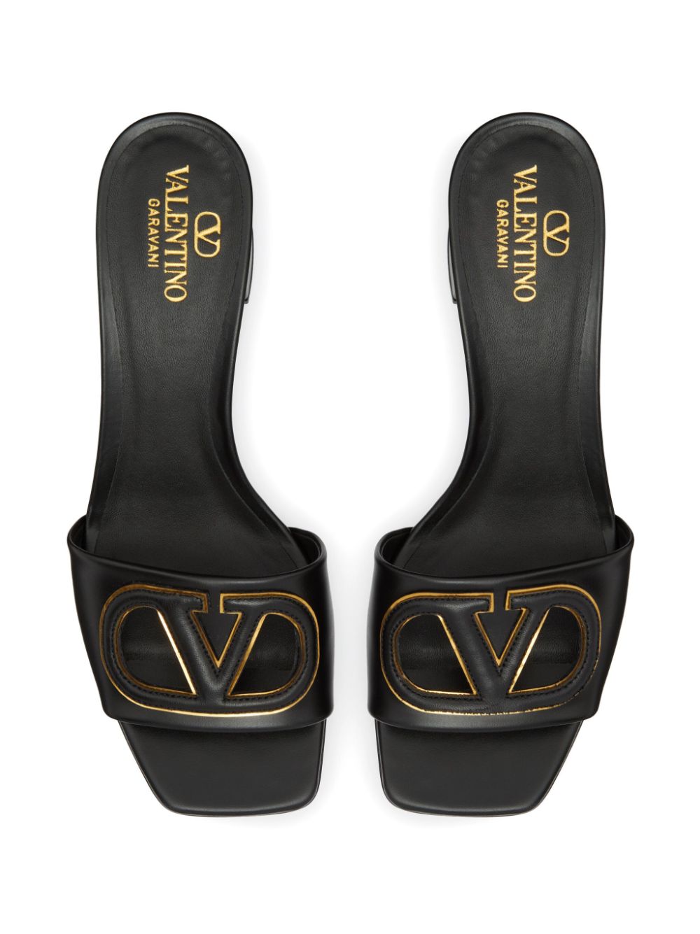 Valentino Garavani 60mm VLogo Signature leather sandals Valentino Garavani