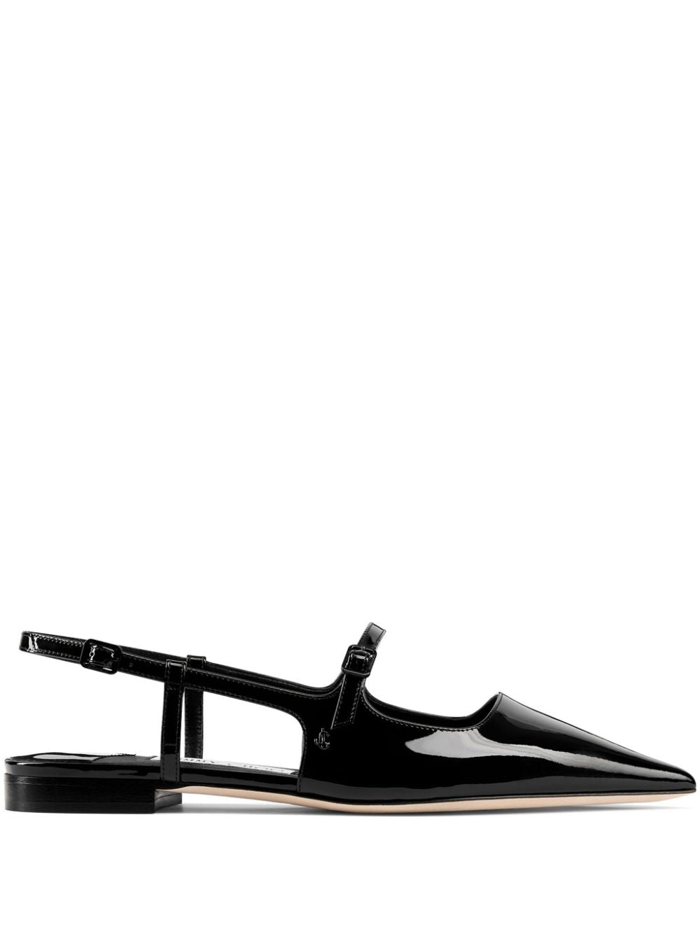 Jimmy Choo Didi Flat Patent Leather Low Shoes Jimmy Choo