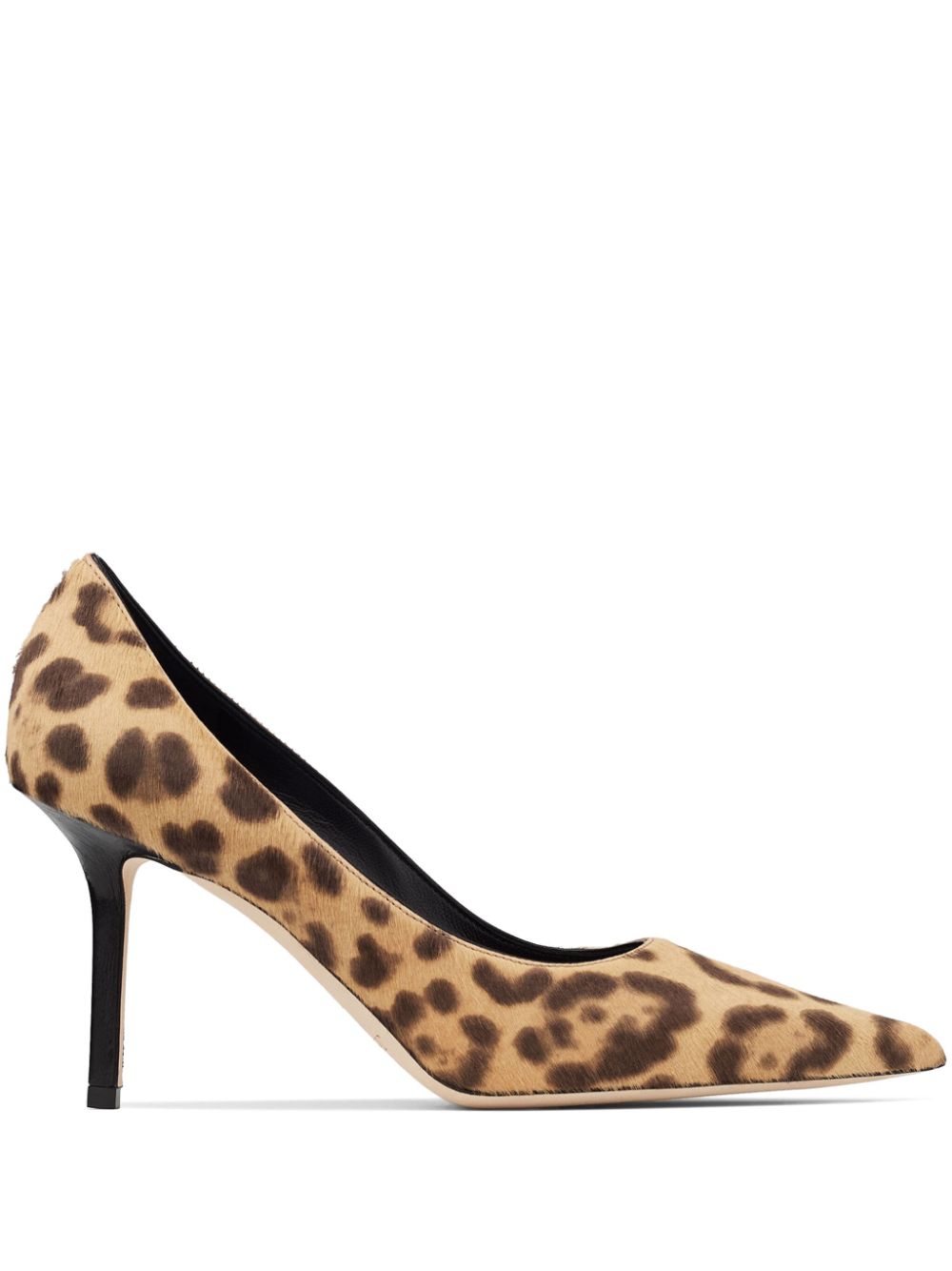 Jimmy Choo Love 85 Leopard Print Pony Pumps Jimmy Choo