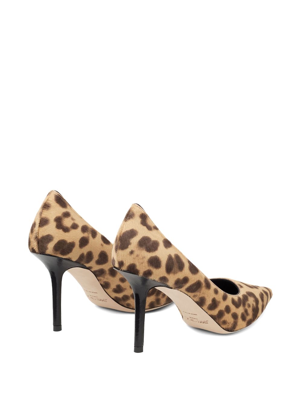 Jimmy Choo Love 85 Leopard Print Pony Pumps Jimmy Choo