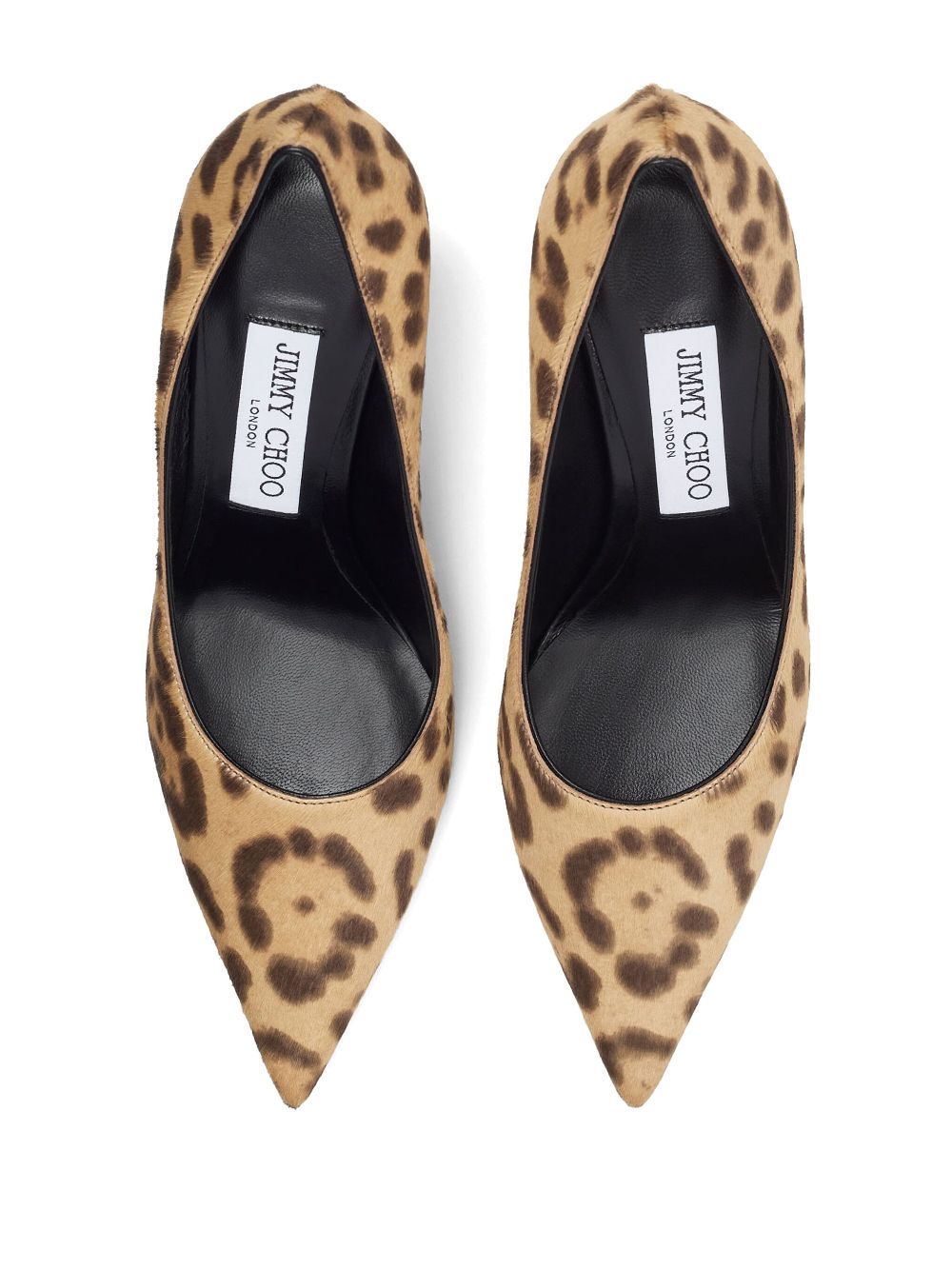 Jimmy Choo Love 85 Leopard Print Pony Pumps Jimmy Choo