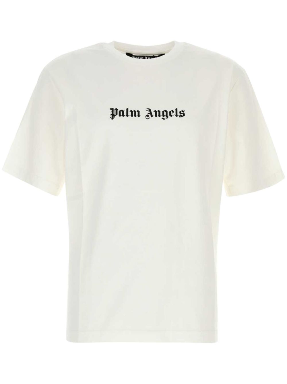 Palm Angels logo print crew neck T-shirt Palm Angels