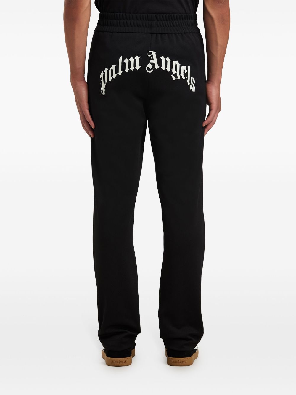 Palm Angels curved logo track pants Palm Angels