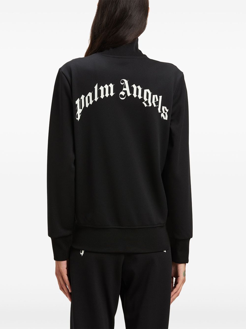 Palm Angels logo print track jacket Palm Angels