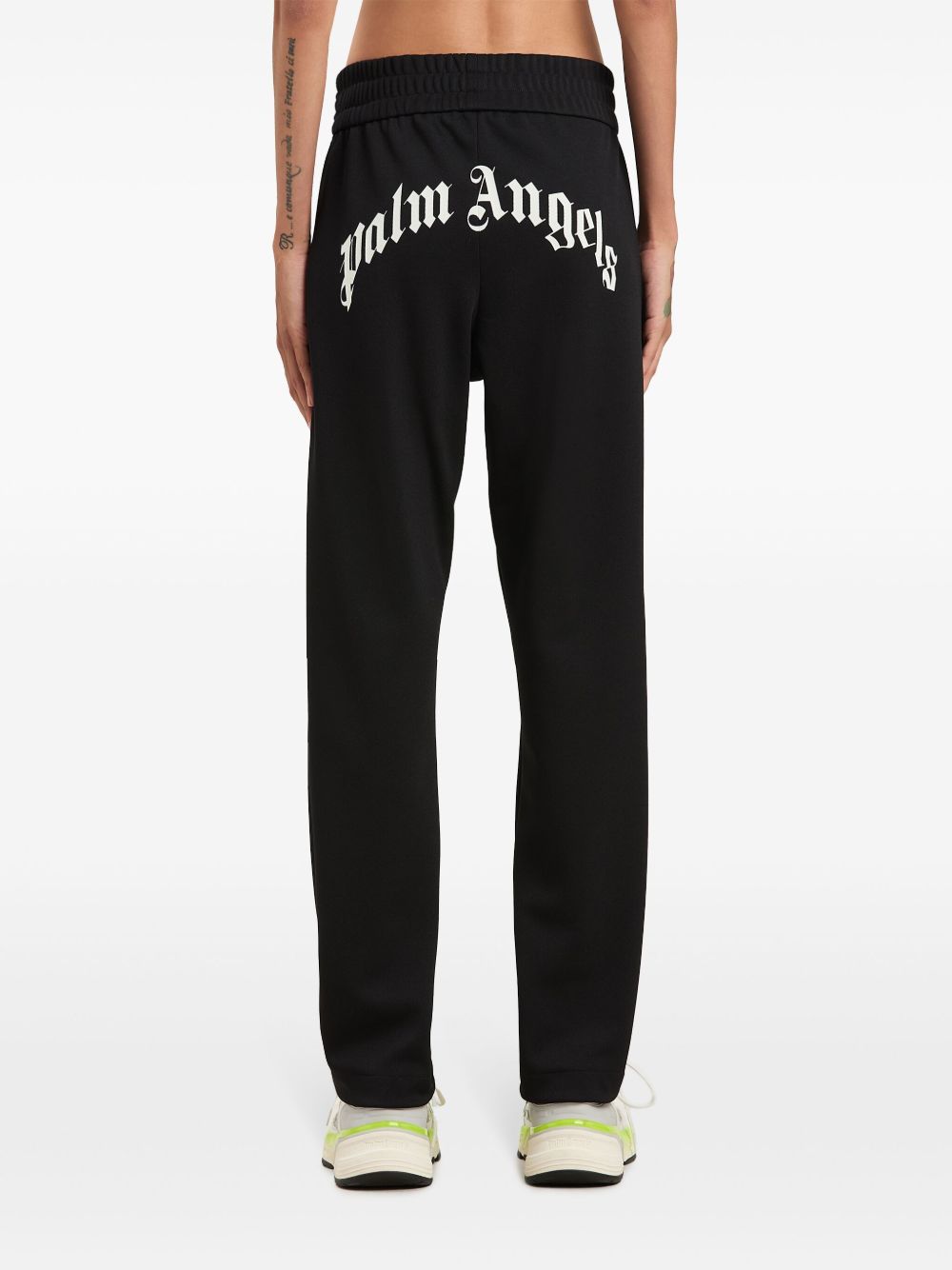 Palm Angels curved logo track pants Palm Angels