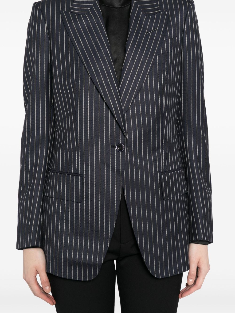 Tom Ford Pinstripe single-breasted blazer Tom Ford