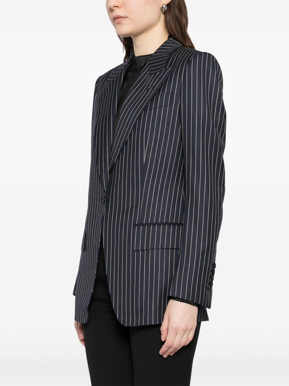 Tom Ford Pinstripe single-breasted blazer Tom Ford