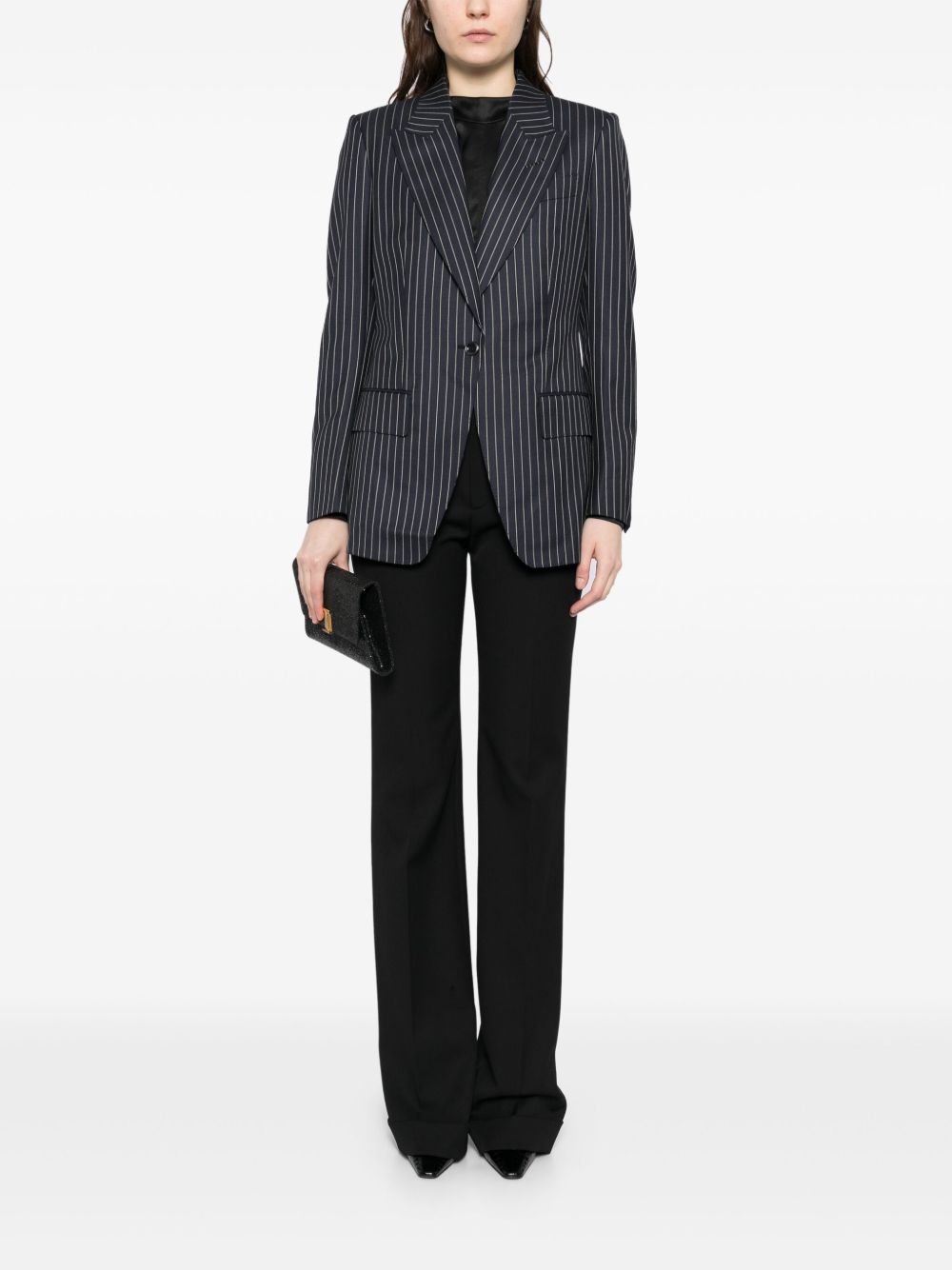 Tom Ford Pinstripe single-breasted blazer Tom Ford