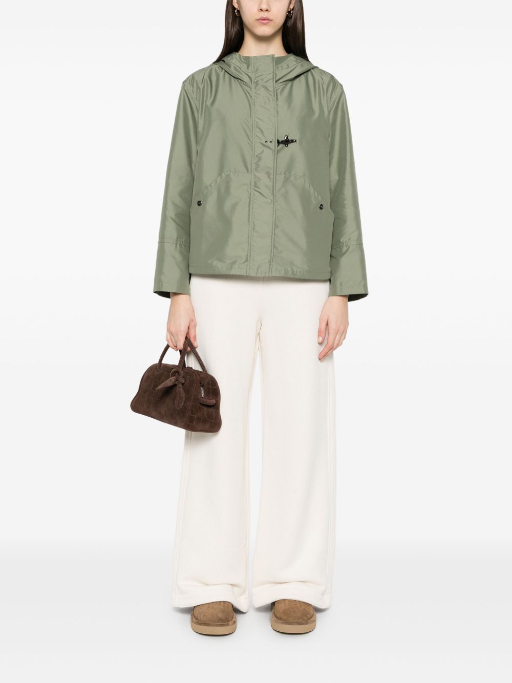Fay Coats Green Fay