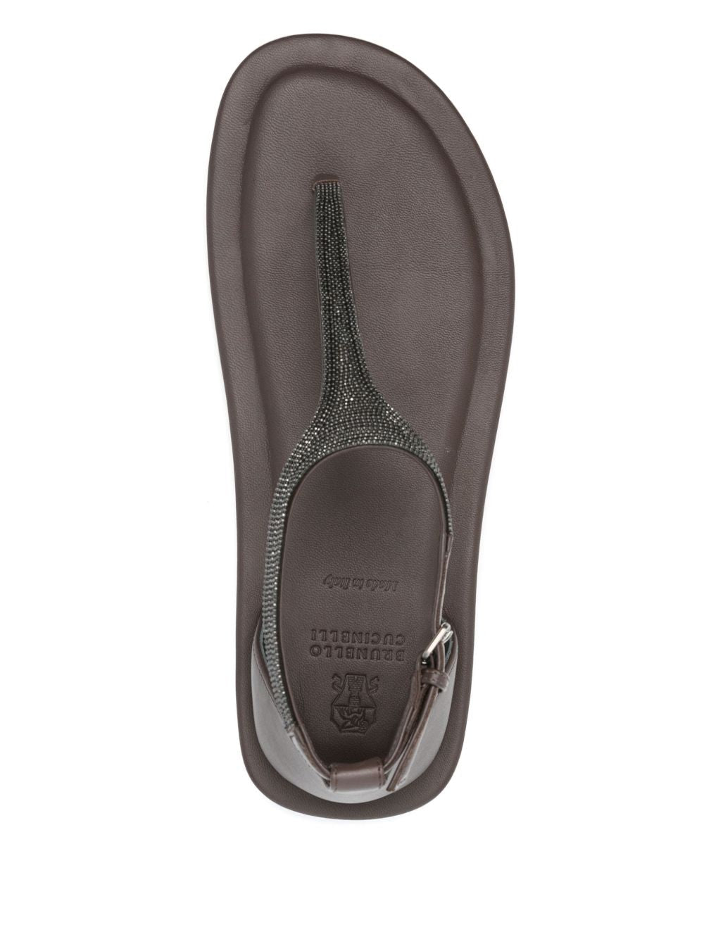 Brunello Cucinelli Bead-detail sandals Brunello Cucinelli