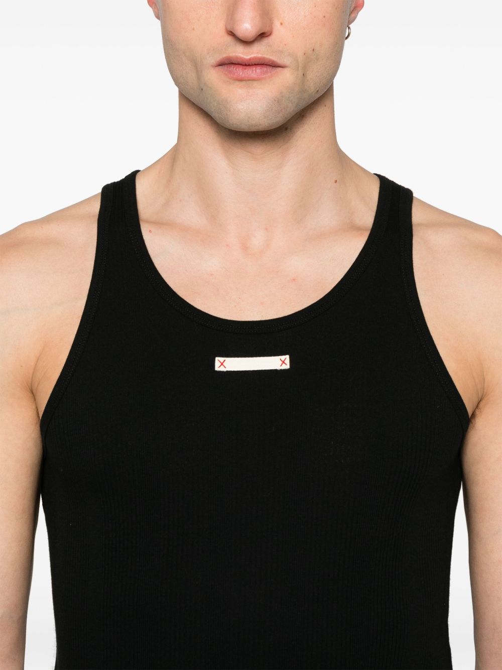 Maison Margiela ribbed-knit top Maison Margiela