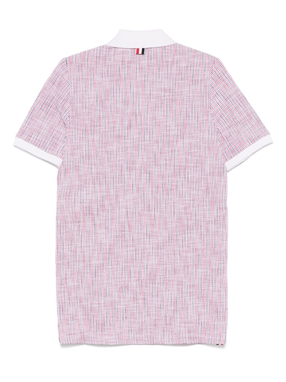 Thom Browne Appliquéd striped cotton-blend tweed mini dress Thom Browne