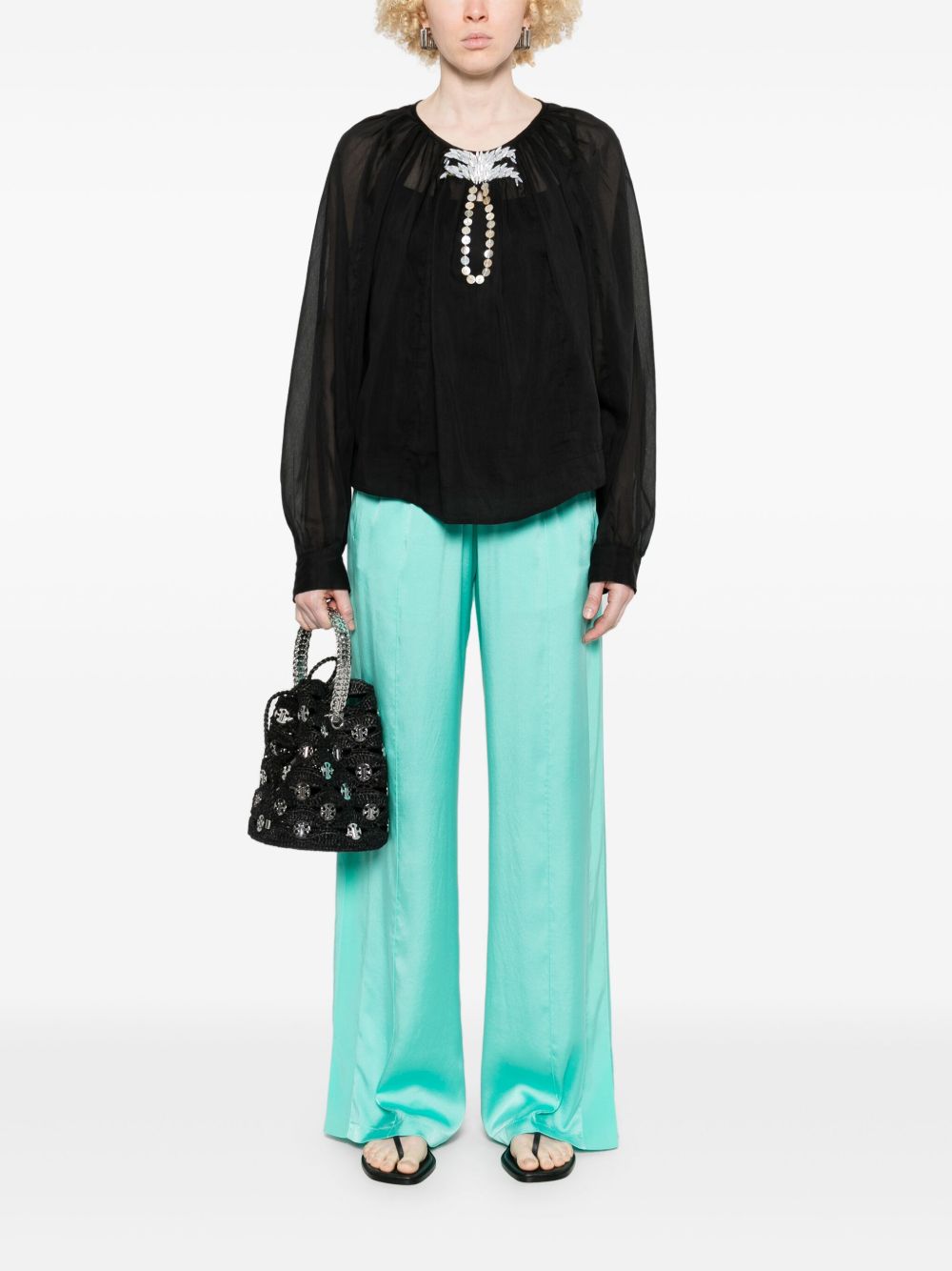 Forte Forte satin trousers Forte Forte