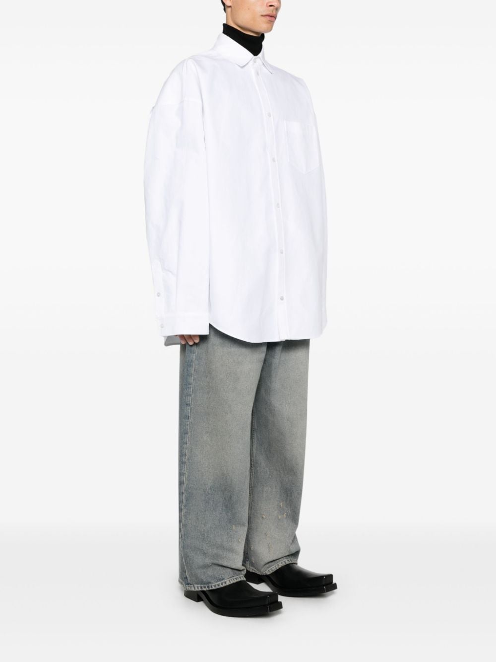 Balenciaga Shirts White Balenciaga