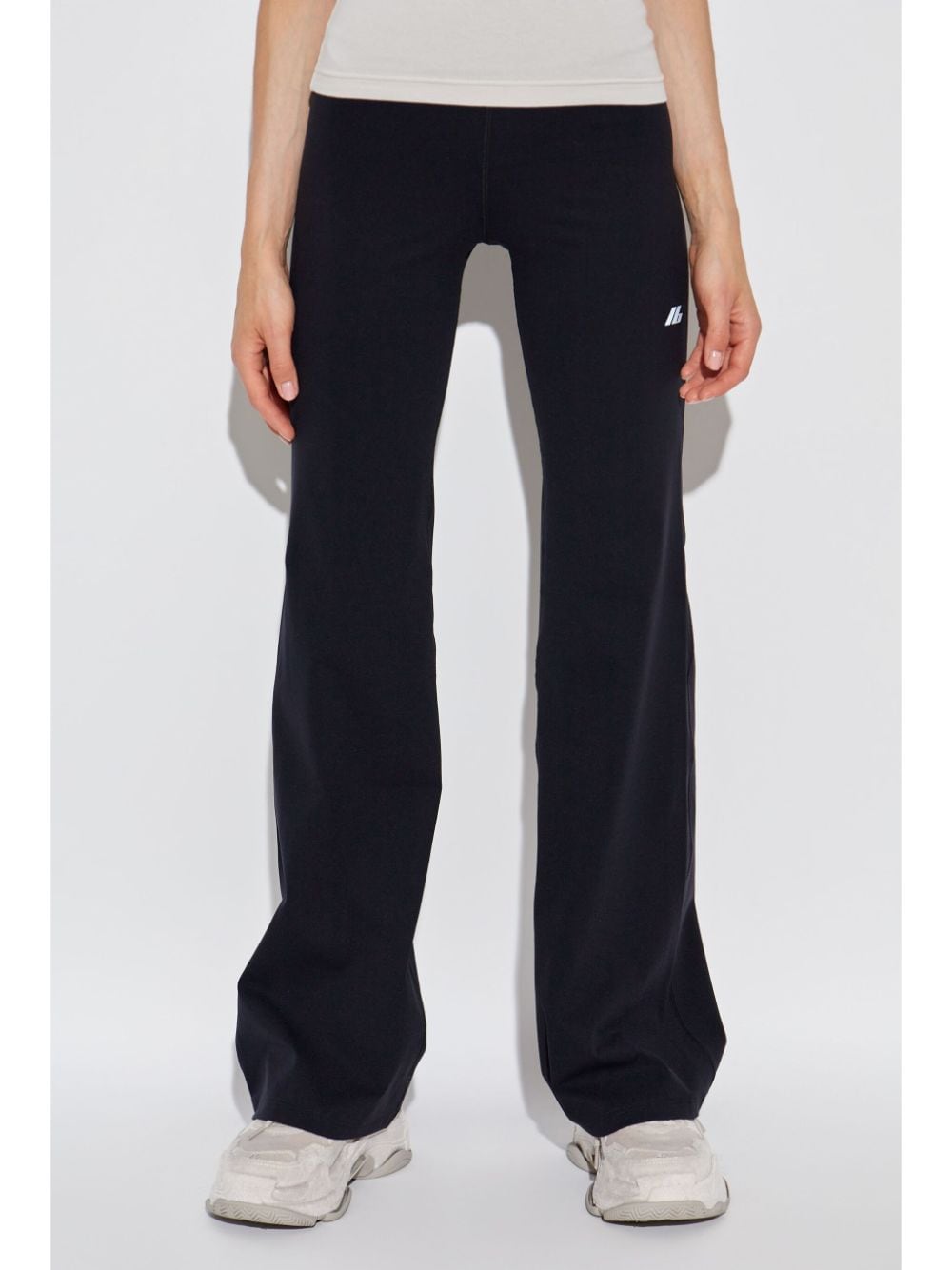 Balenciaga Flared Elastic Waistband Trousers Design Balenciaga