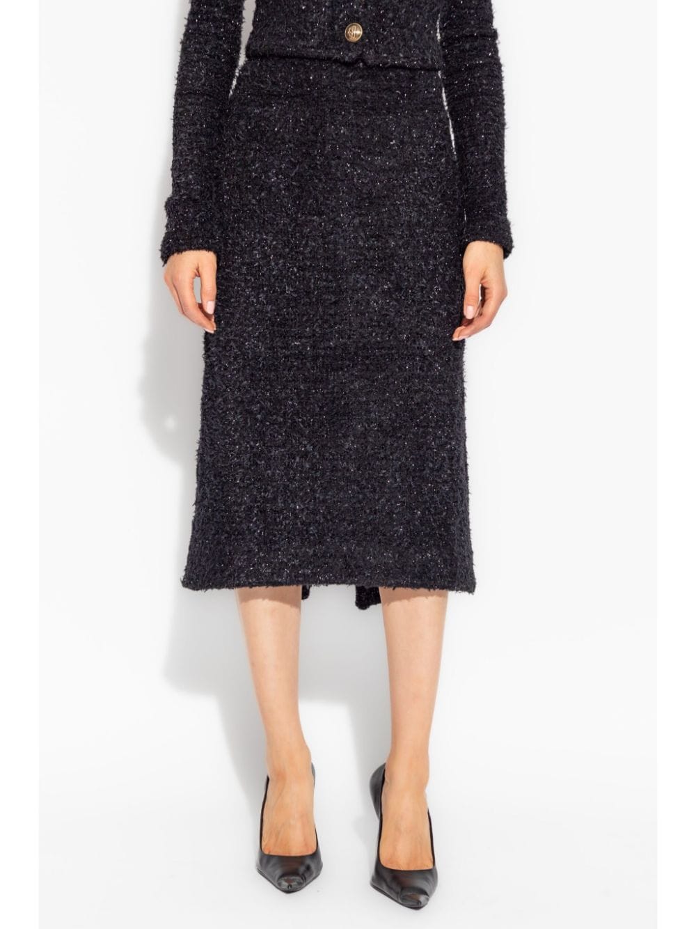 Balenciaga Tweed midi skirt Balenciaga