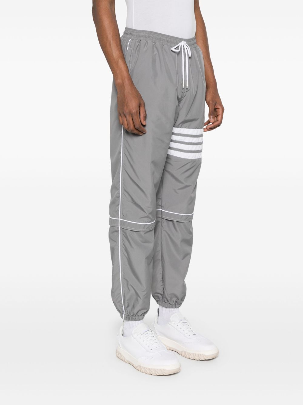 Thom Browne mid-rise ripstop track trousers Thom Browne