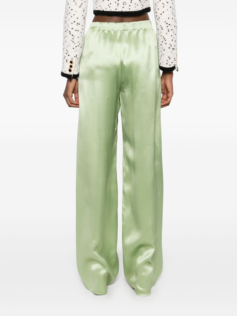 Valentino wide leg silk trousers Valentino