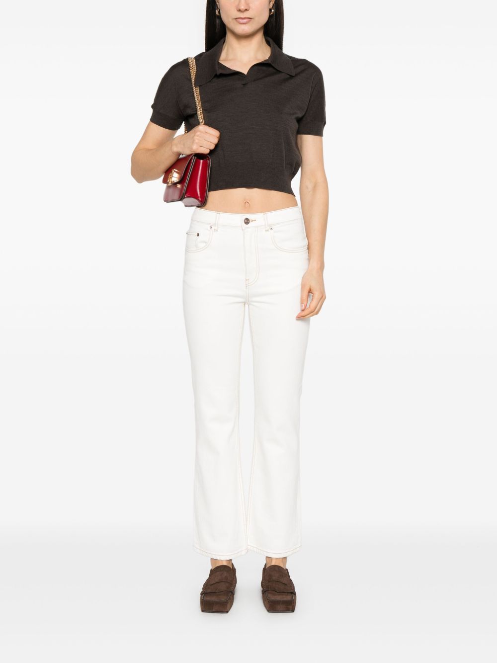 Tory Burch denim jeans - white Tory Burch